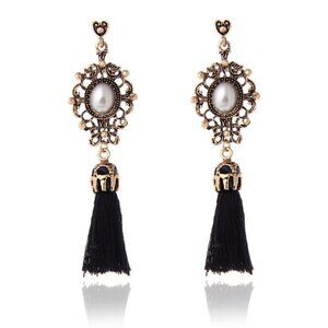 Boho Vintage style Tassel Earrings jewelry